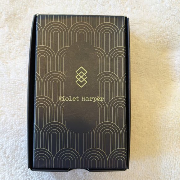 NWT Violet Harper Gold Necklace and Earring Set - Picture 3 of 5